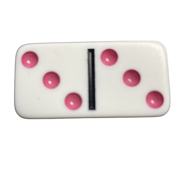 Double Twelve Dominoes Replacement Tile 3 3  Color Dot mq - Picture 1 of 3
